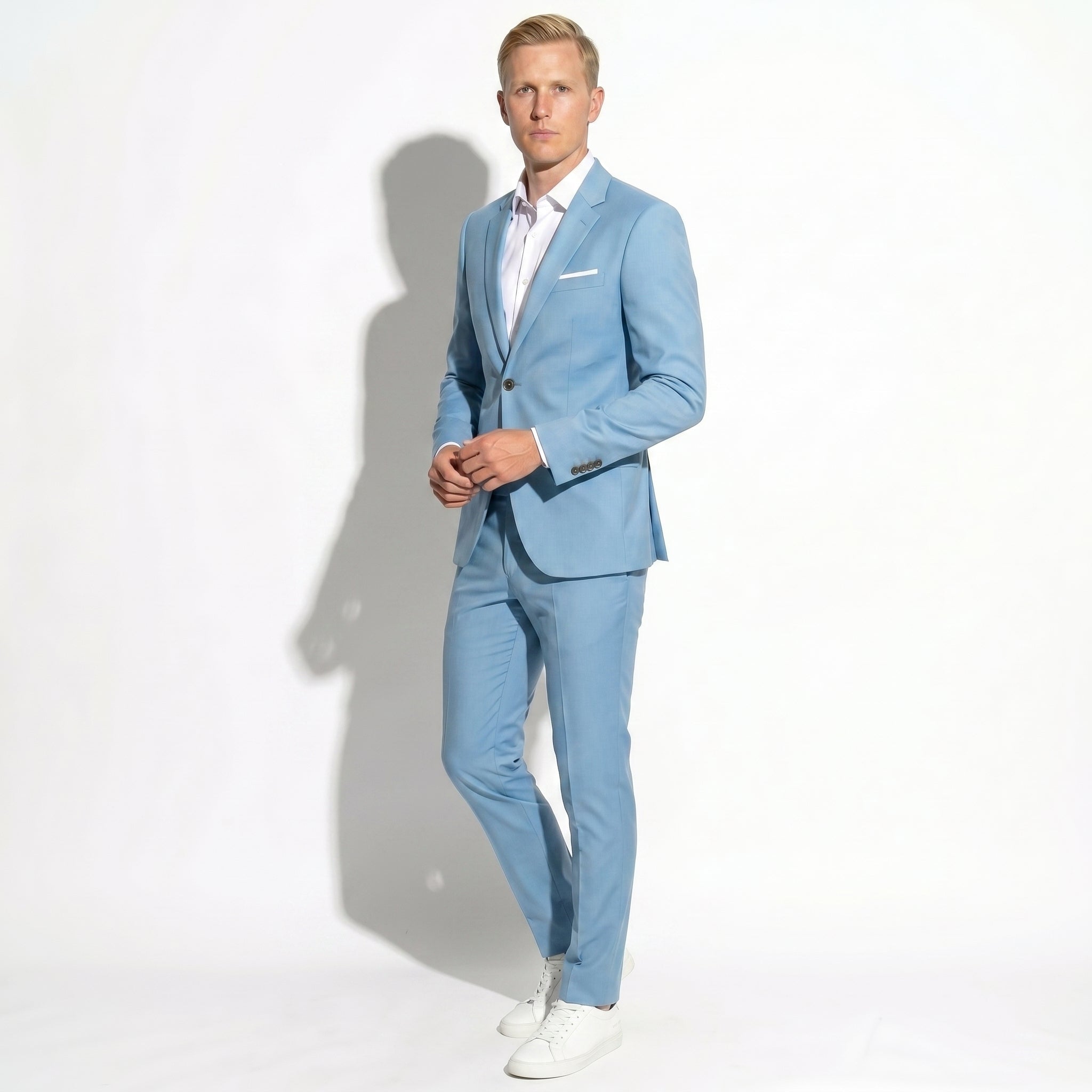James - Men's Slim Fit Notch Lapel Wedding Suit
