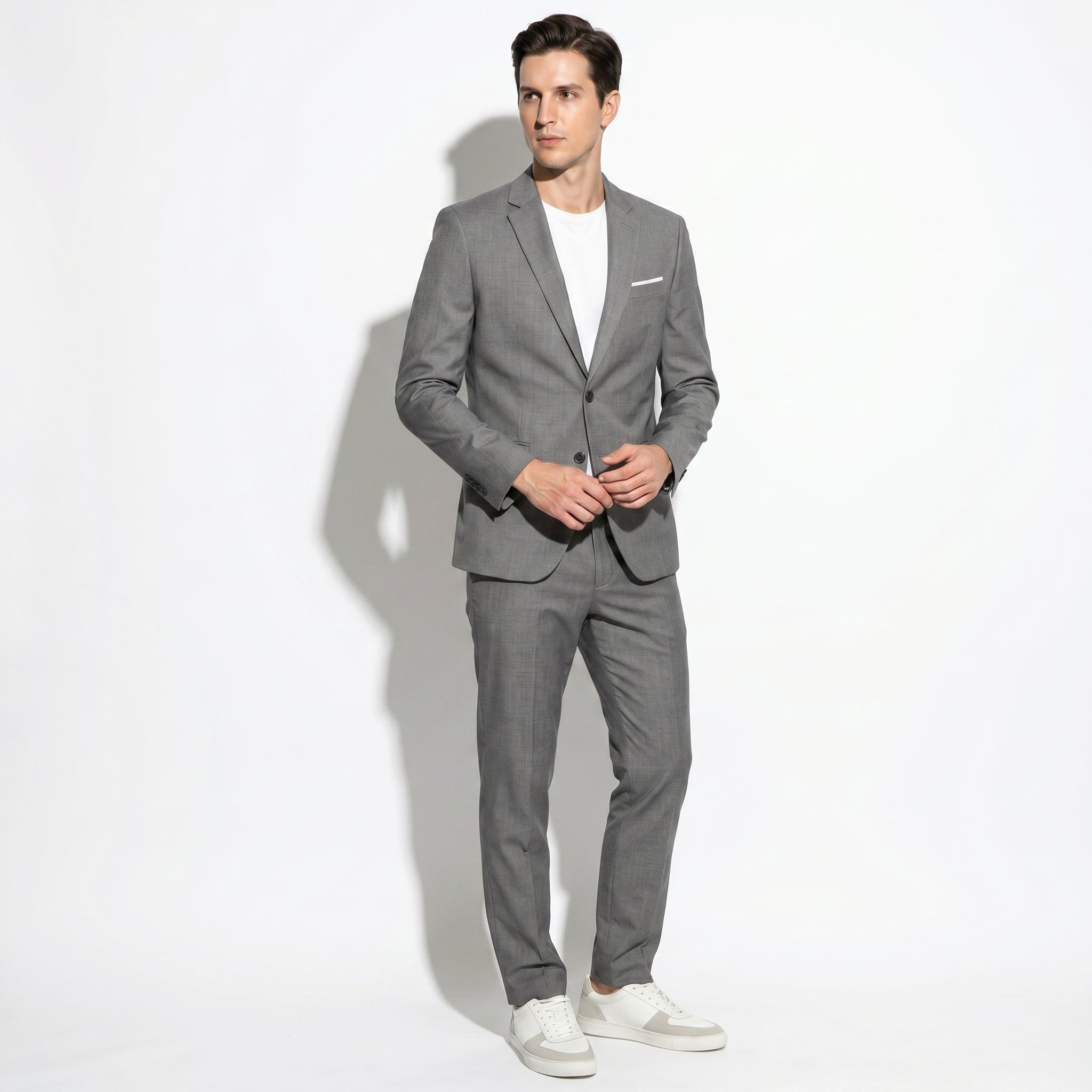 James - Men's Slim Fit Notch Lapel Wedding Suit