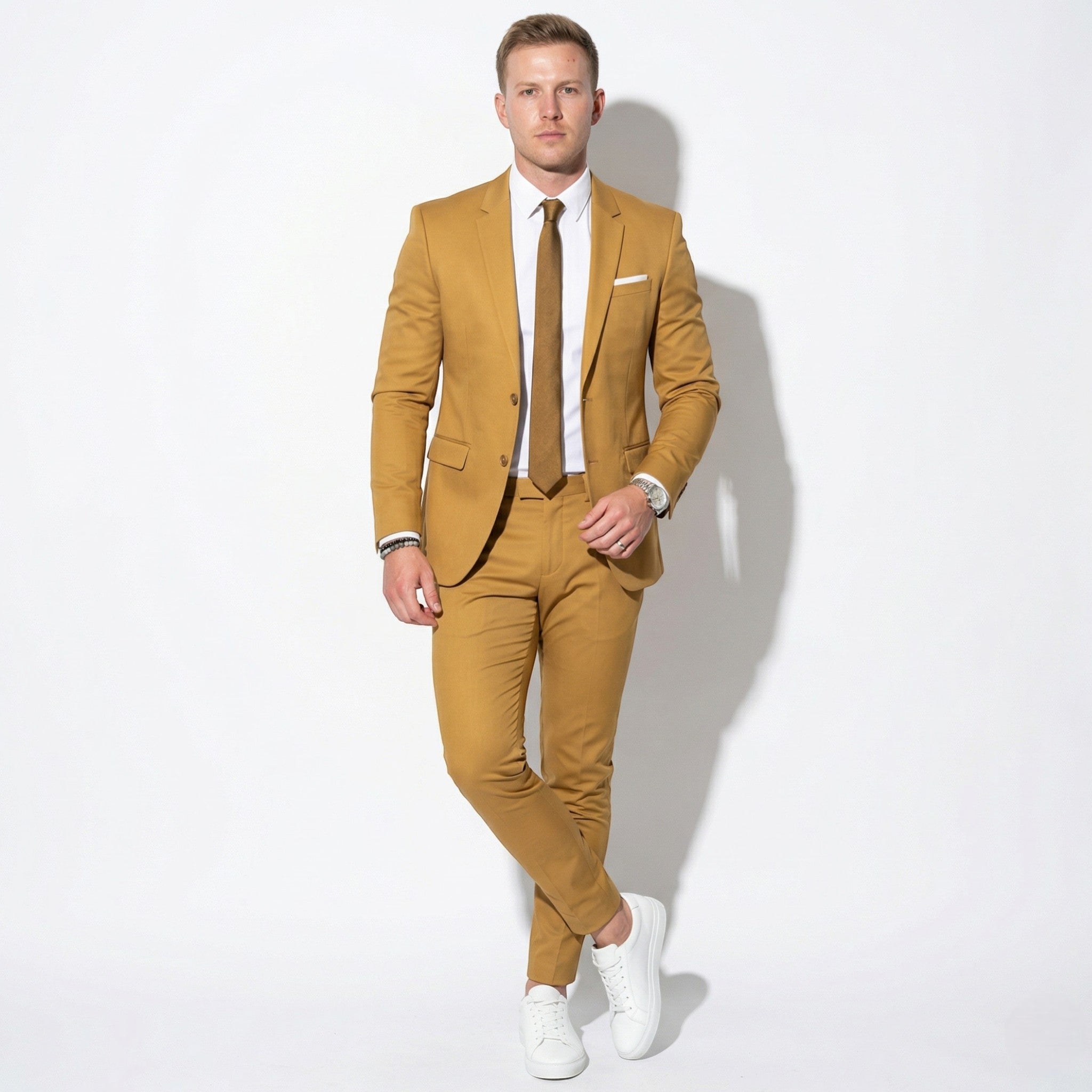 James - Men's Slim Fit Notch Lapel Wedding Suit
