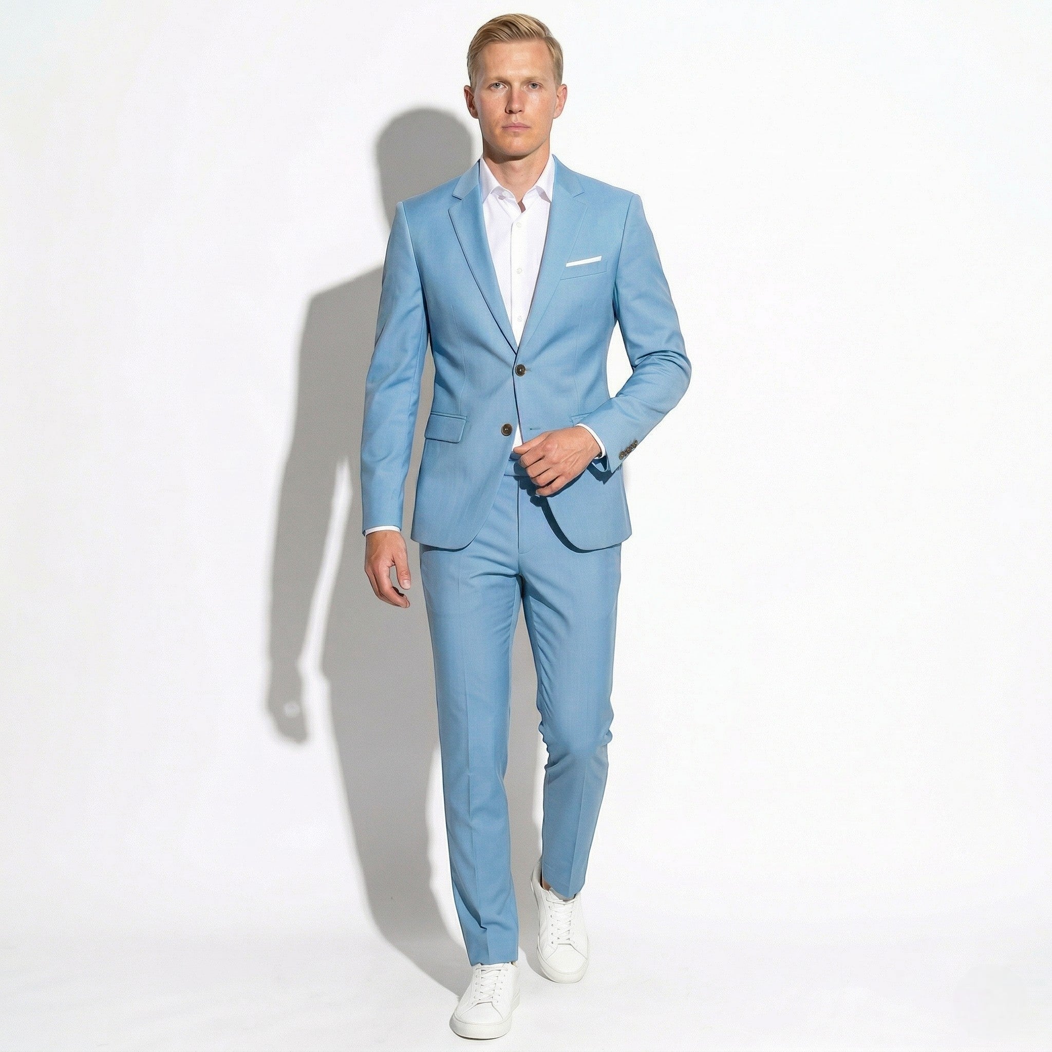 James - Men's Slim Fit Notch Lapel Wedding Suit