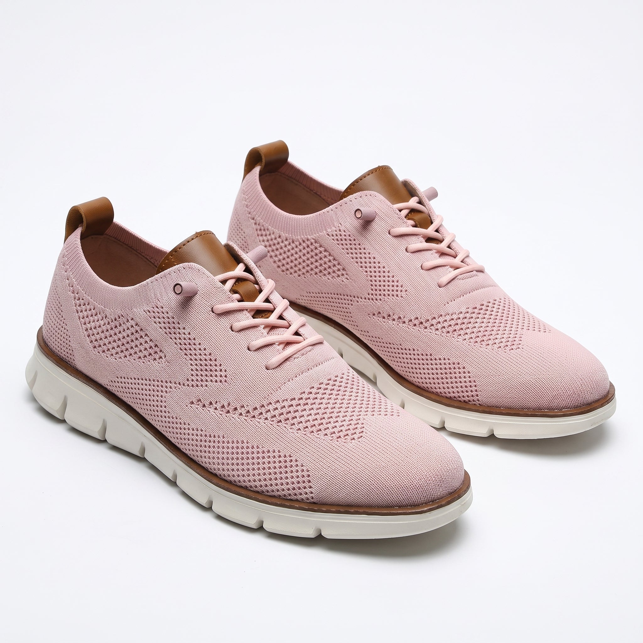 Jonas - Women's Orthopaedic Cushioned Sole Trainers - Sneakers - Dark Pink - Davies & Cooper
