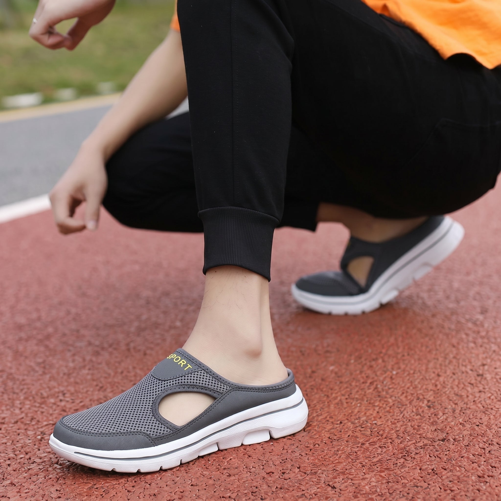Jordan - Men's Orthopaedic Slip-On Closed Toe Sport Mule