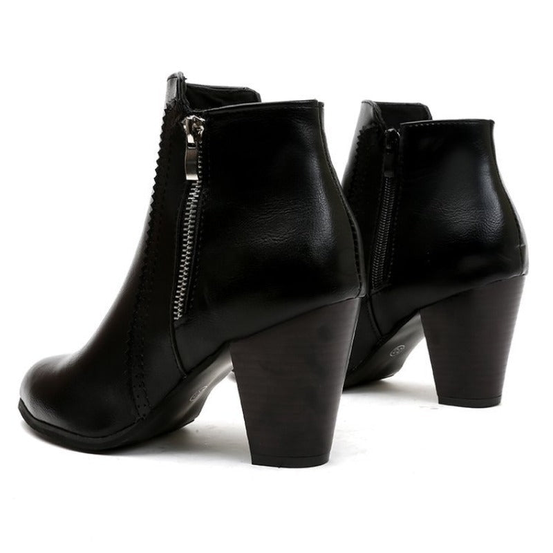 Lena – Elegant Ankle Boots - Boots - Black - Davies & Cooper