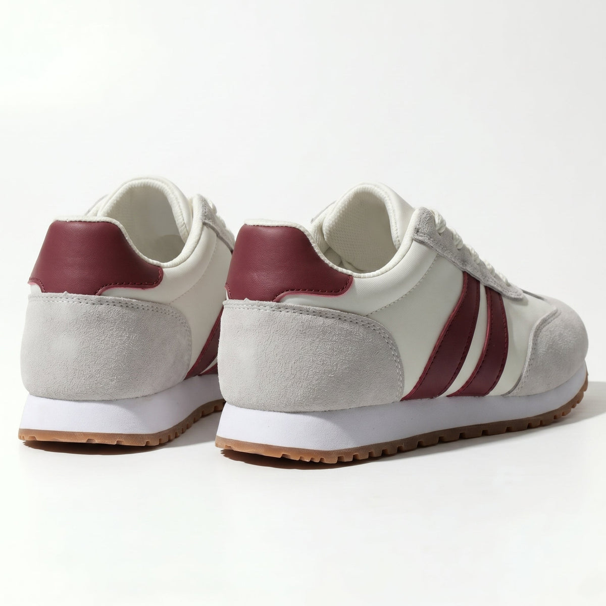 Lily – Women's Comfortable Orthopaedic Trainers - Sneakers - Red - Davies & Cooper