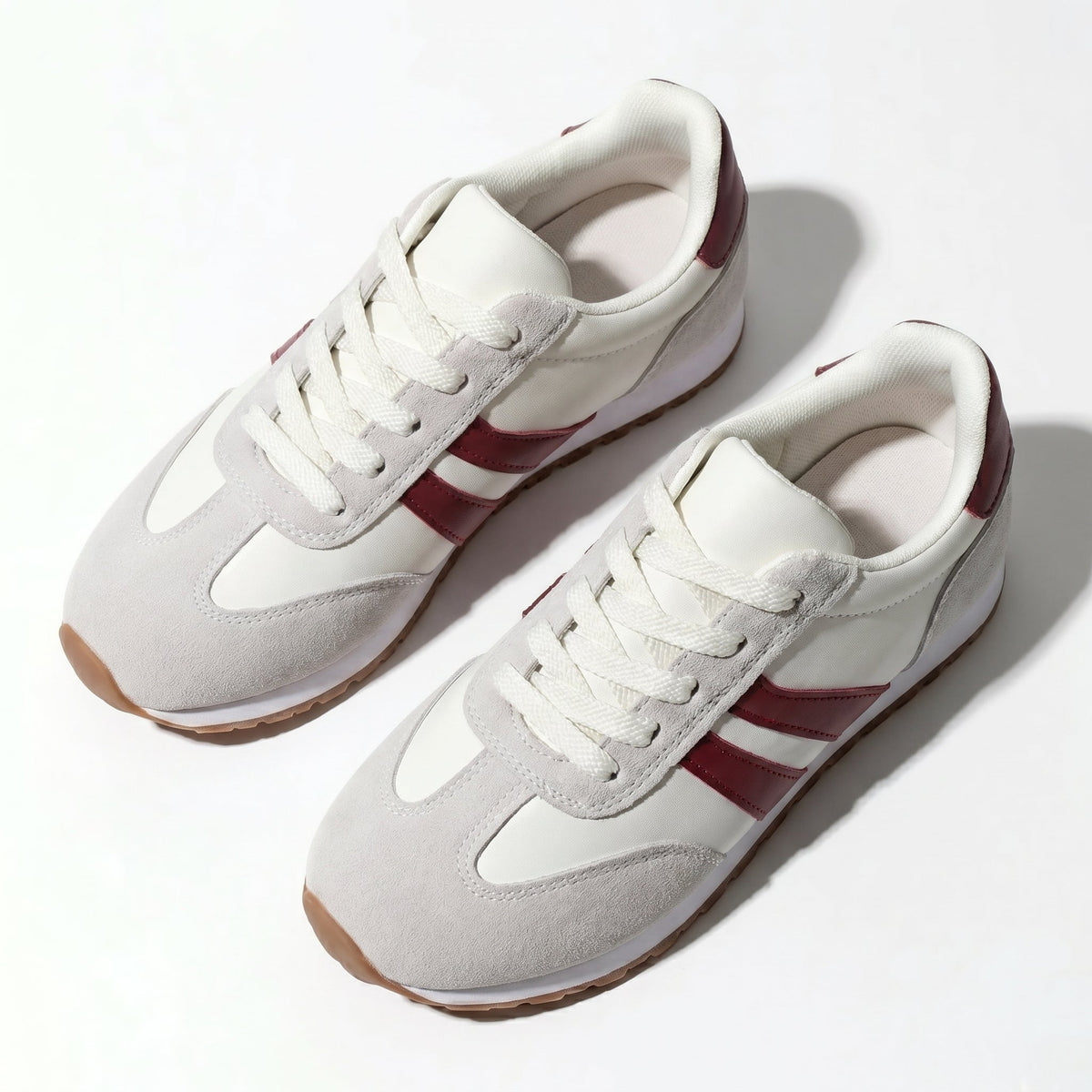 Lily – Women's Comfortable Orthopaedic Trainers - Sneakers - Red - Davies & Cooper