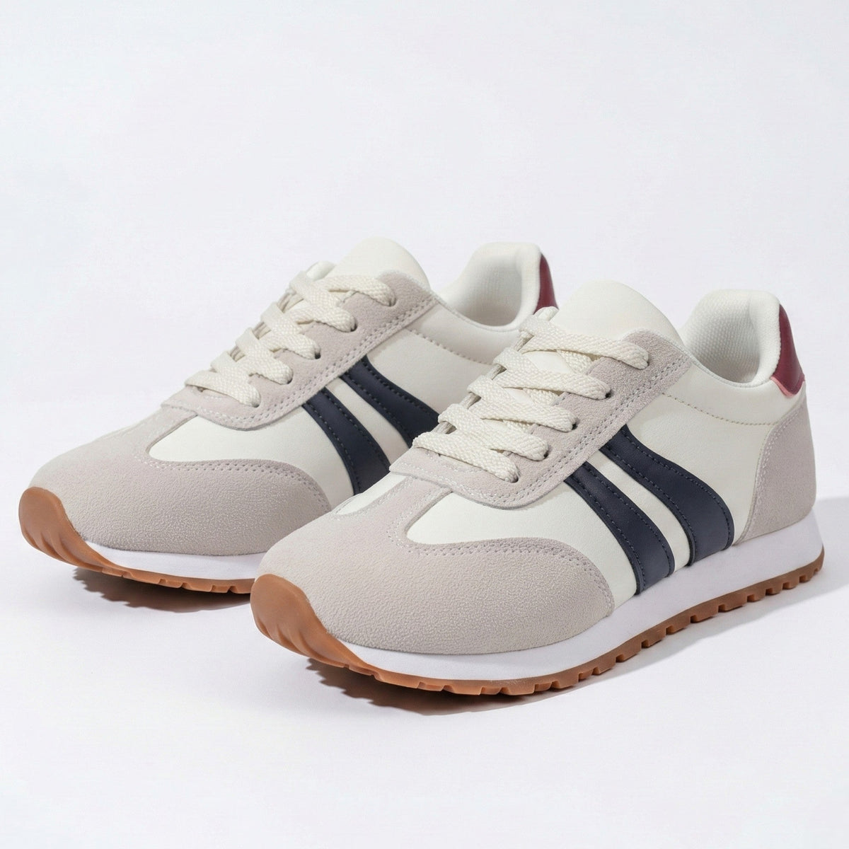 Lily – Women's Comfortable Orthopaedic Trainers - Sneakers - Navy Blue - Davies & Cooper