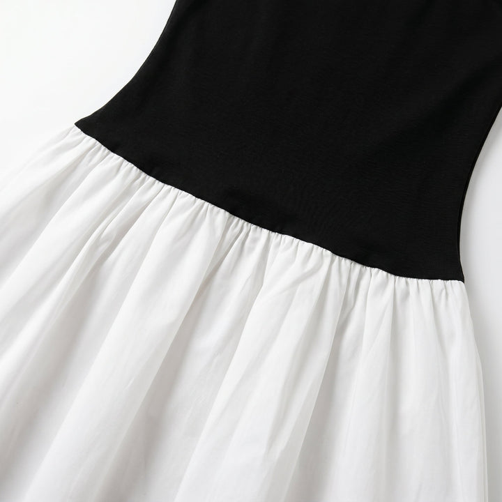 Natalia - Women's Strapless Party Mini Dress with Pleated Skirt - Mini Dress - Black - Davies & Cooper
