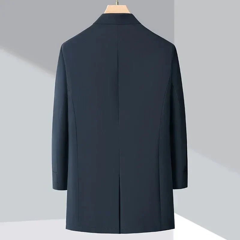 Nero – Men's Winter Coat Lined - Winter coat - Blue - Davies & Cooper