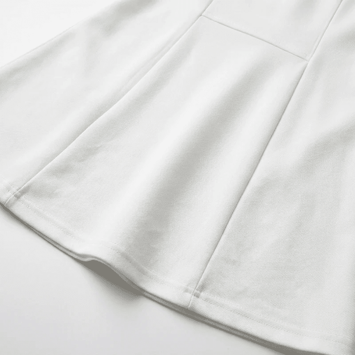 Nova – Women's Strapless Party Mini Dress - Mini Dresses - White - Davies & Cooper