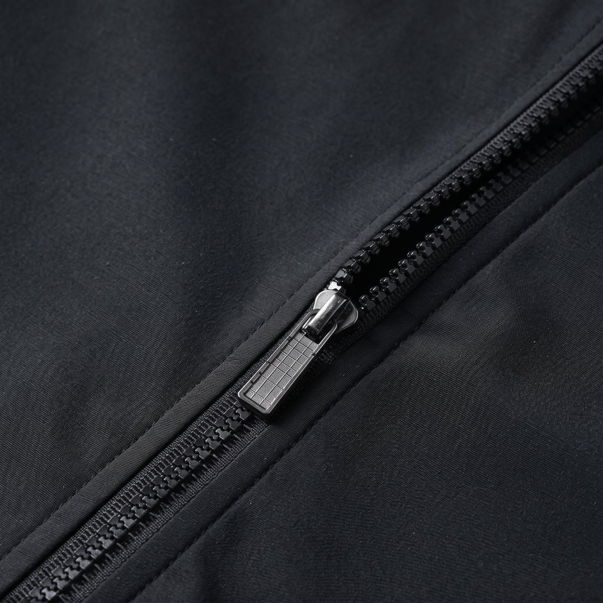 Oliver - Men's Quilted Zip-Up Jacket with Stand Collar - Sport Jackets - Black - Davies & Cooper