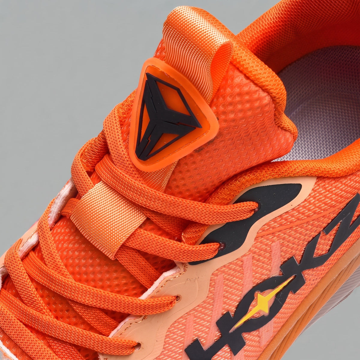 Oscar – Men's Breathable Orthopaedic Cushioned Sole Trainers - Athletic Shoes - Orange - Davies & Cooper