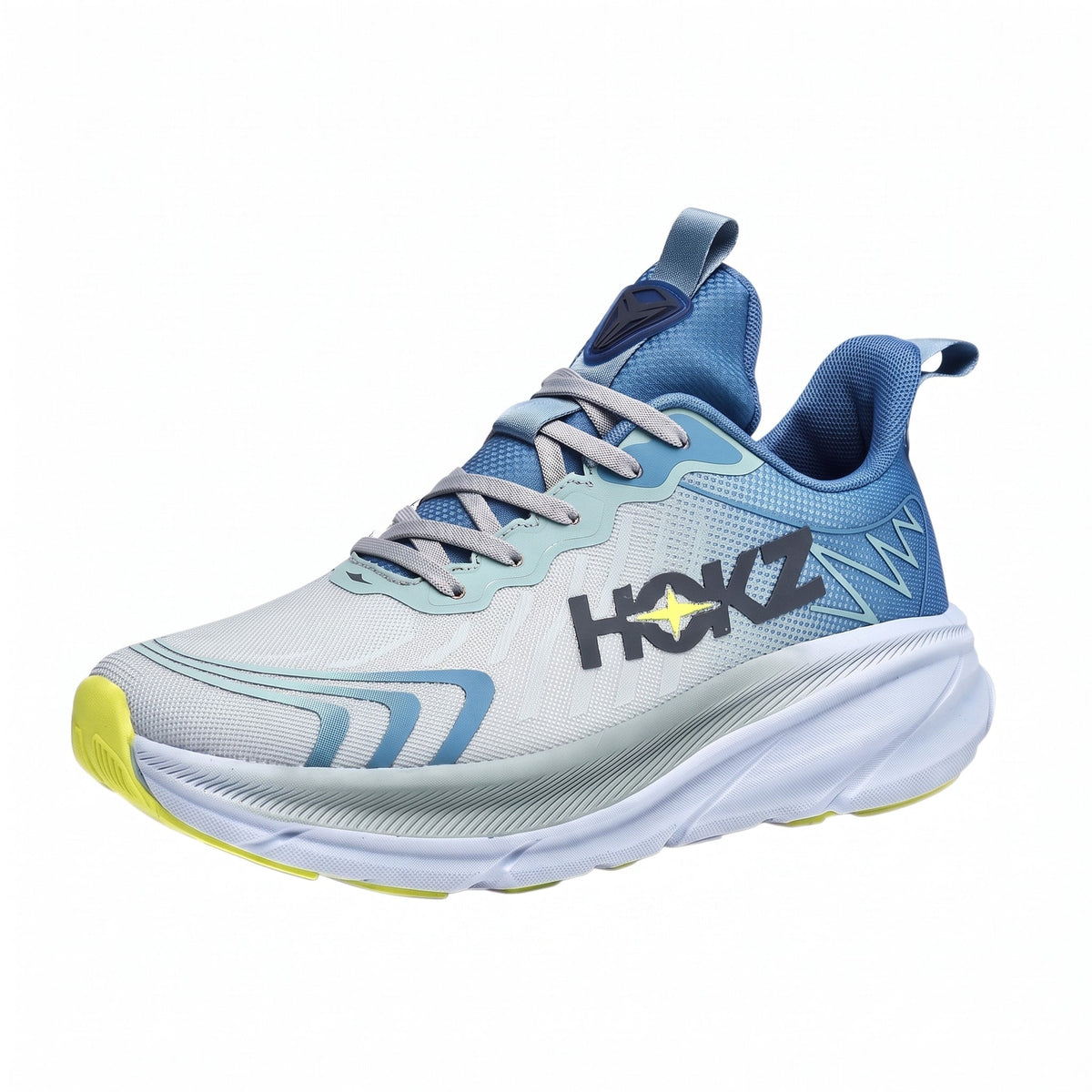 Oscar – Men's Breathable Orthopaedic Cushioned Sole Trainers - Athletic Shoes - Blue - Davies & Cooper