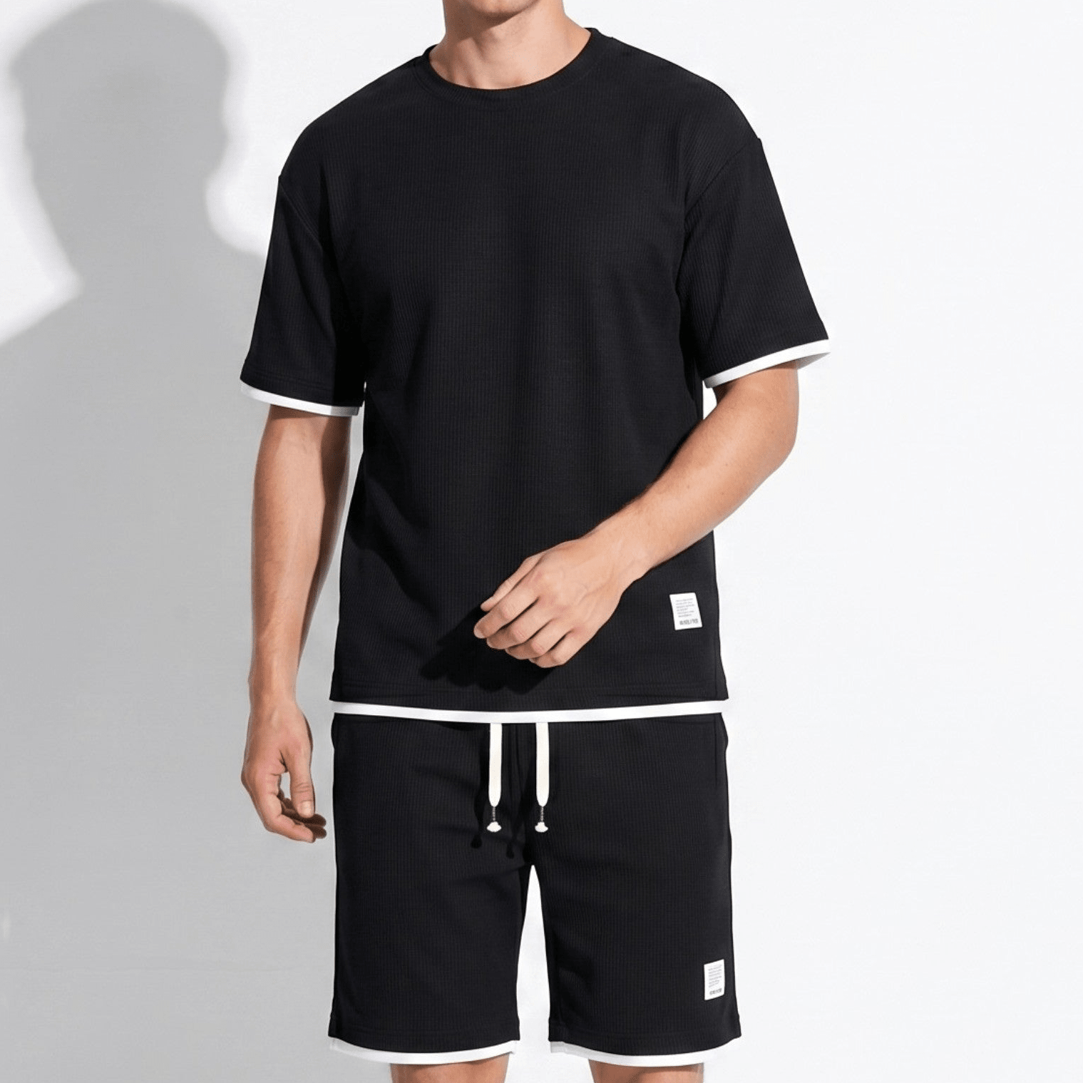 Ryan - Men's Relaxed Fit Short Sleeve T-Shirt and Shorts Co-ord Set