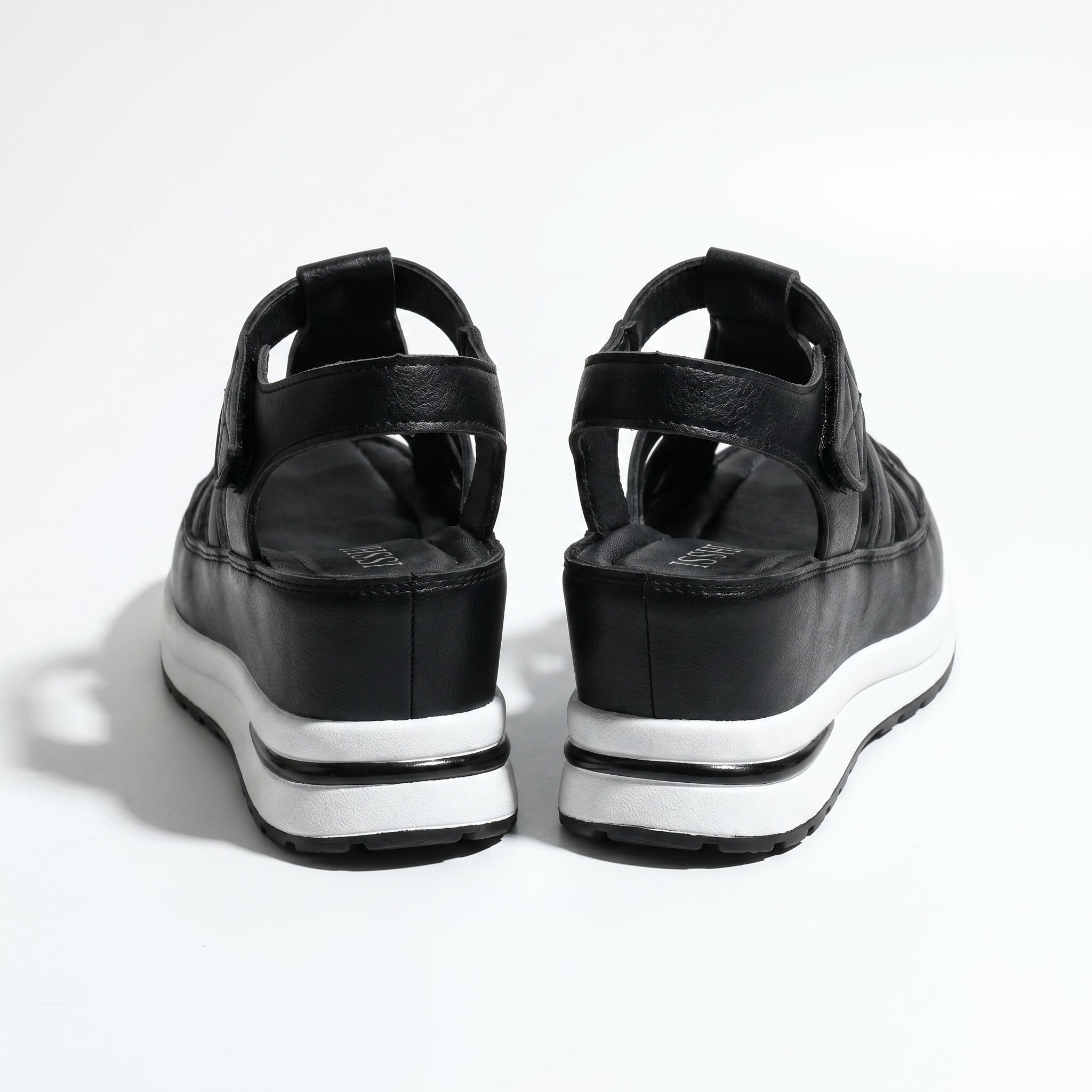Serena - Women's Platform Sandals with Cut - Out Straps - Sandals - White - Davies & Cooper