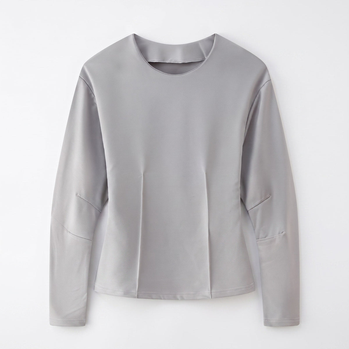 Sophie - Women's Relaxed Oversized Top and Wide-Leg Trouser Co-ord Set - Outfit Sets - Grey - Davies & Cooper